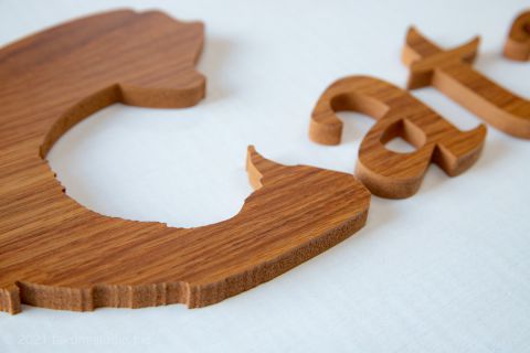 木製っぽいカルプ文字
