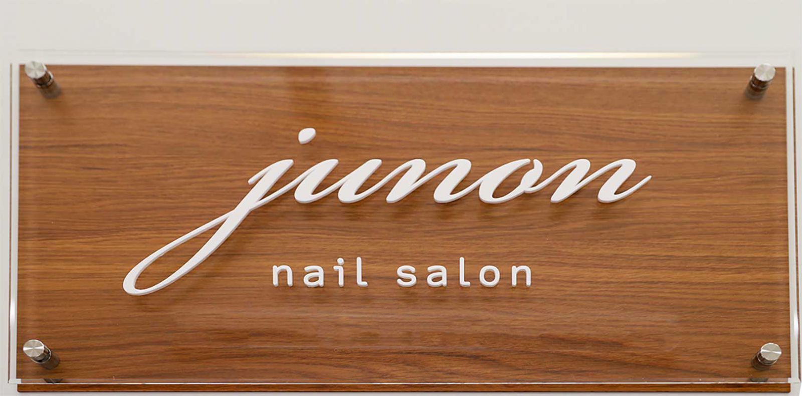 アクリル銘板 正面