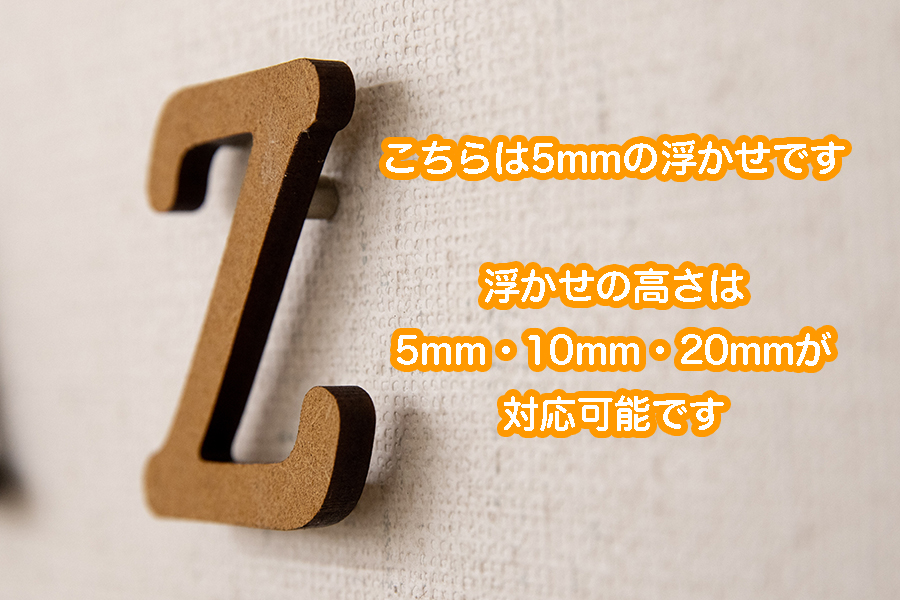 取付方法(浮かせ付け)